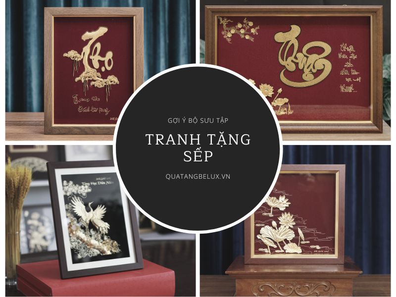 Tranh tặng sếp – Món quà tinh tế thể hiện sự trân trọng và đẳng cấp